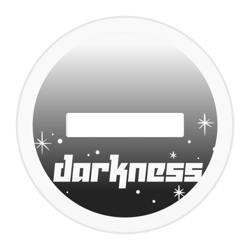 ドット絵のダークネス君アクリルフィギュア