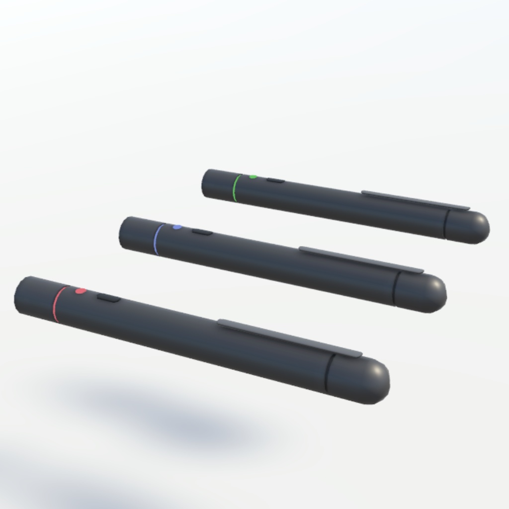 【VRChat向け】だるま式レーザーポインター【ワールドアイテム】