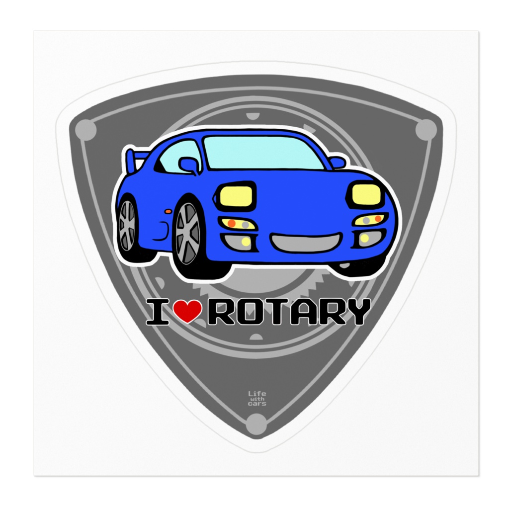 I♥ROTARYステッカー(FD)