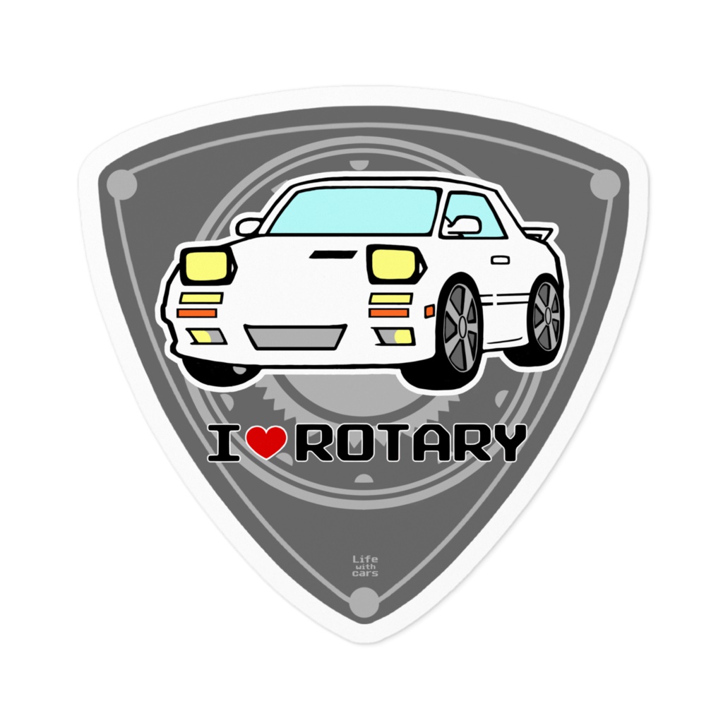 I♥ROTARYステッカー(FC)
