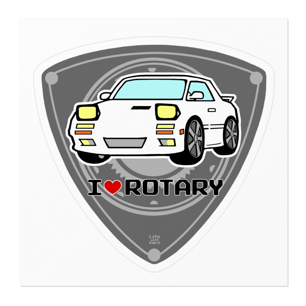 I♥ROTARYステッカー(FC)