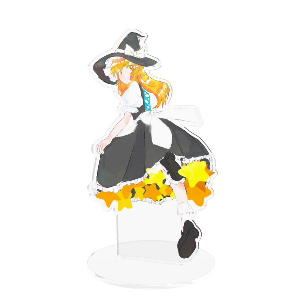 駆ける魔理沙アクリルスタンド