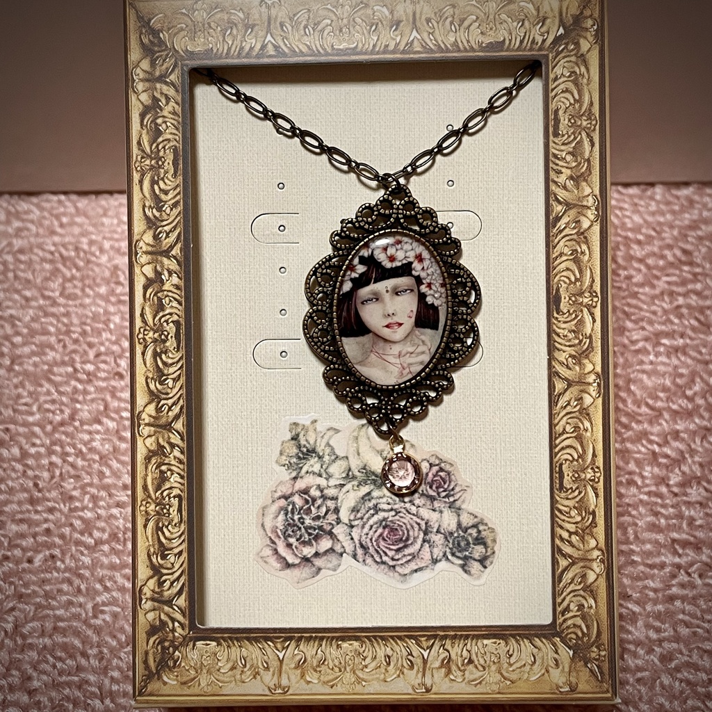 絵画ネックレス3