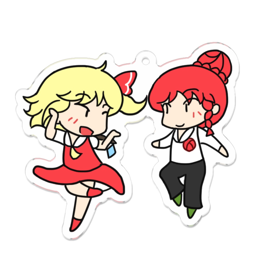 【キーホルダー】フラン&美鈴