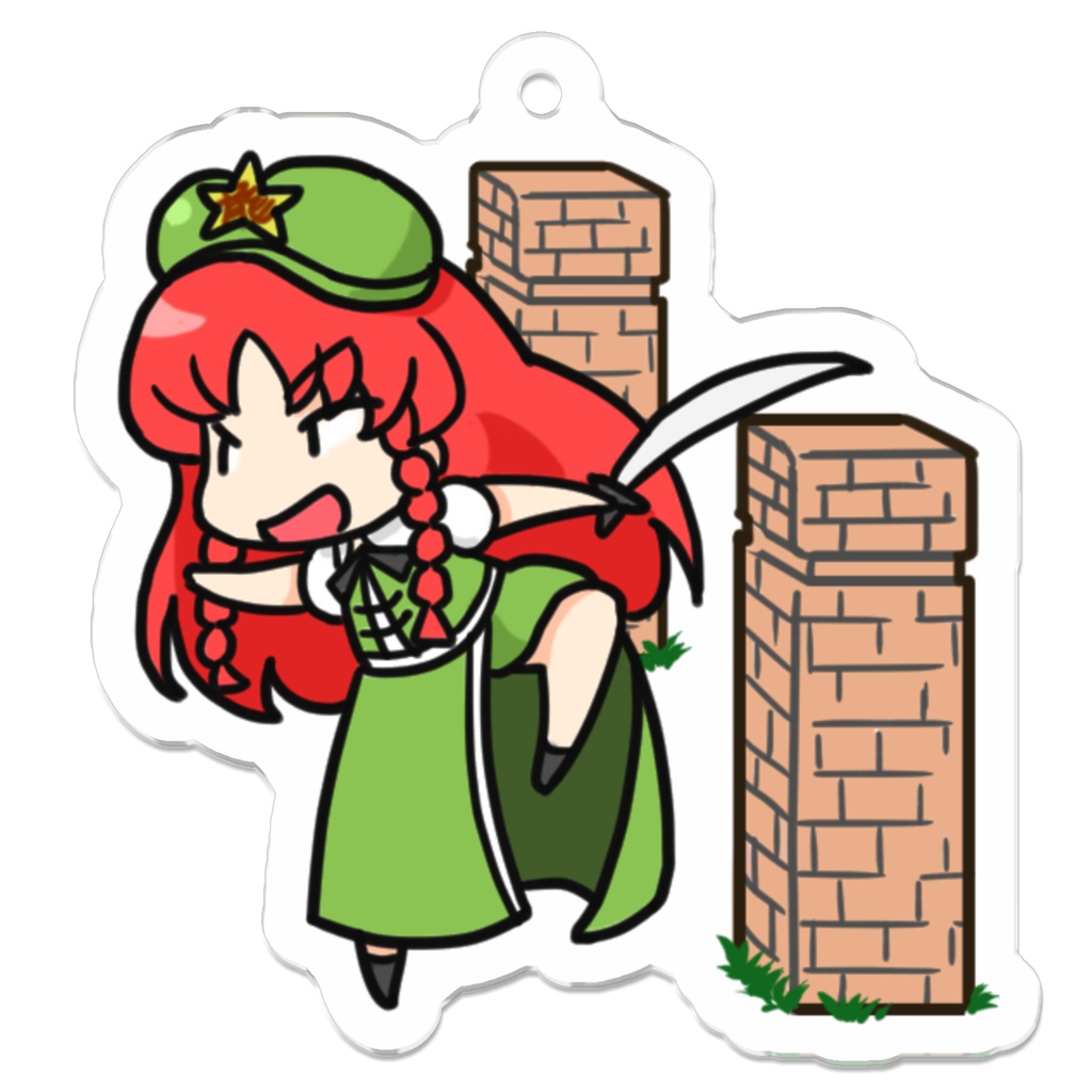 【キーホルダー】紅美鈴