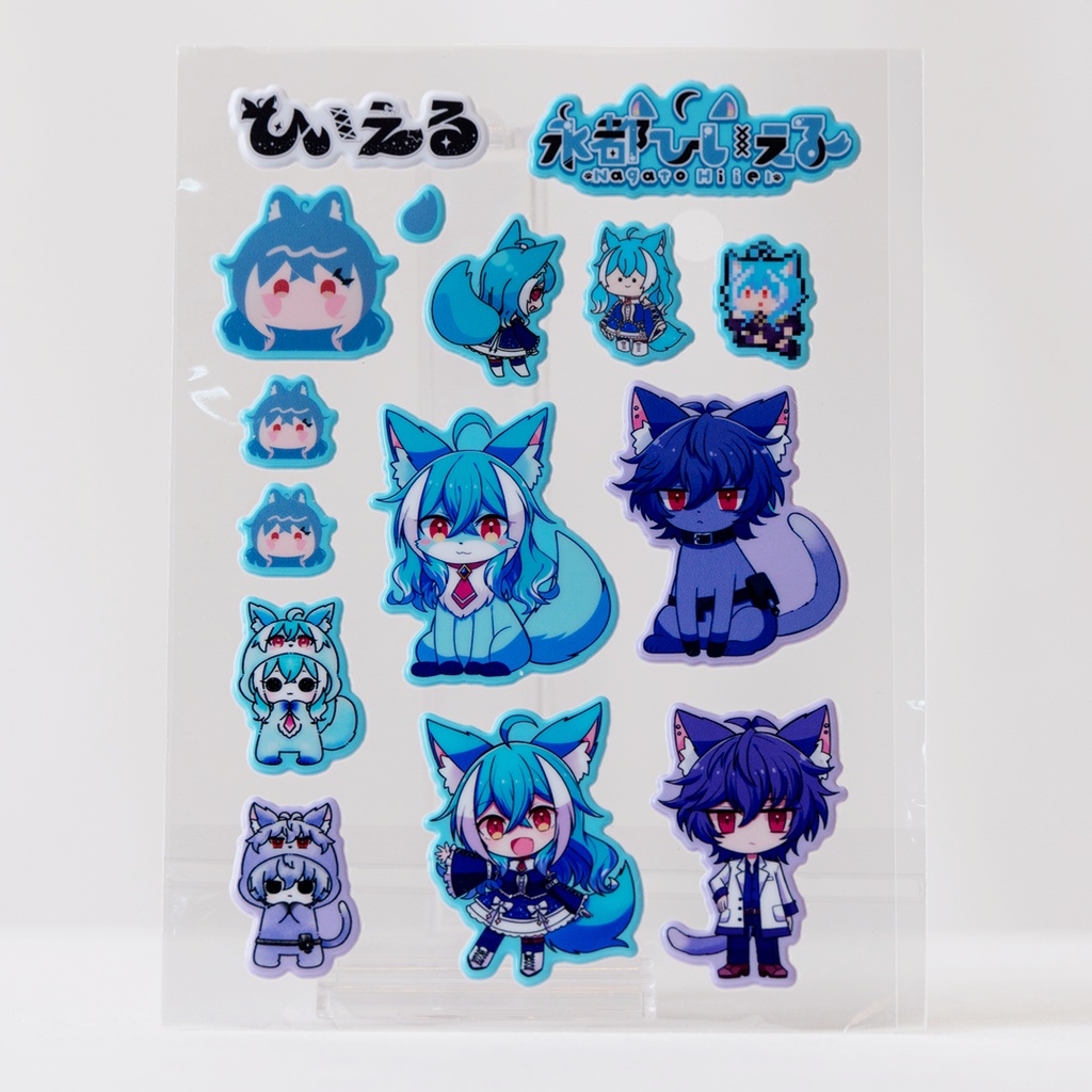 ひいえる　ぷにぷにシール