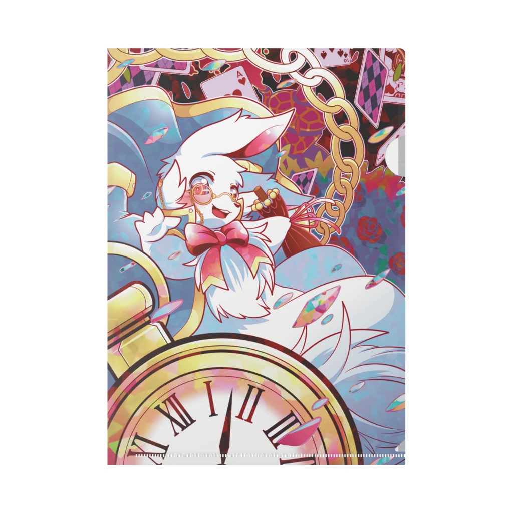 クリアファイル【不思議の国のアイディ】