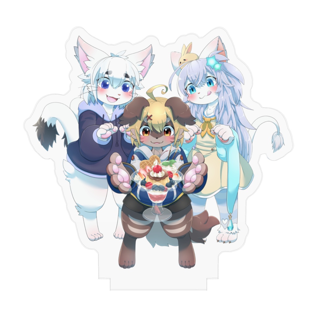 「ケモパフェミックス!」アクリルスタンド