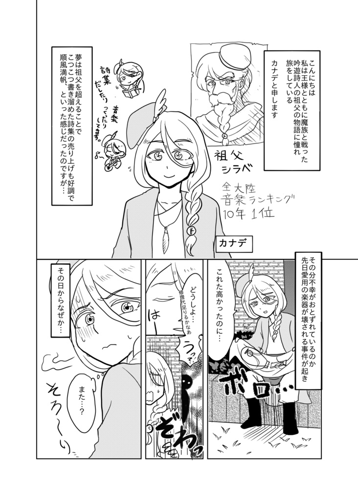 ゆるいファンタジーまんが1