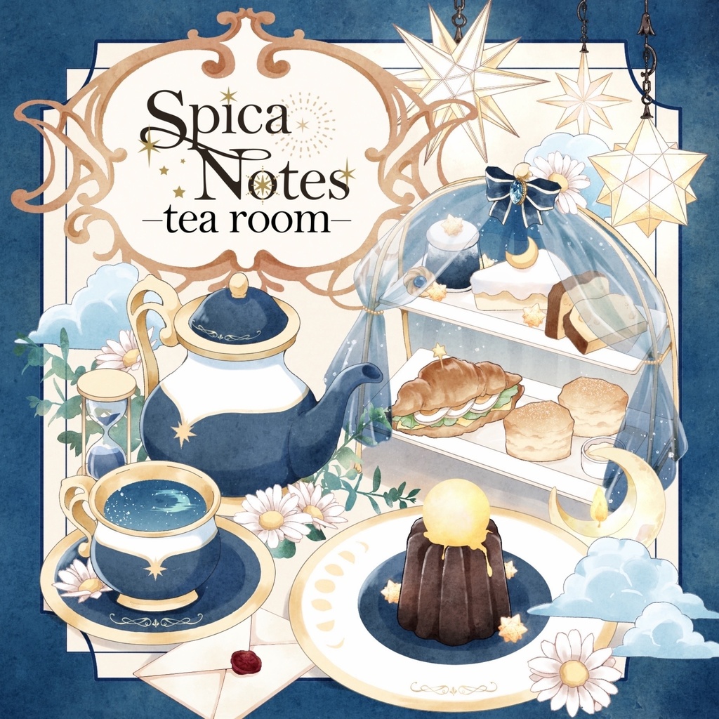 イラスト集「Spica Notes-tea room-」