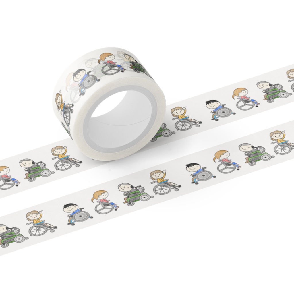 車いすゆーざーずマスキングテープ