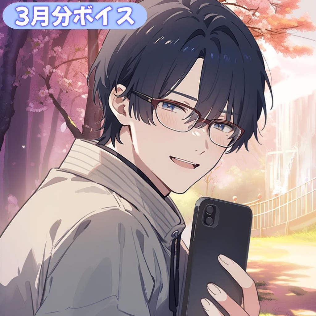 【七草秋人】3月フリートークボイス(イラスト & 通話券付き)