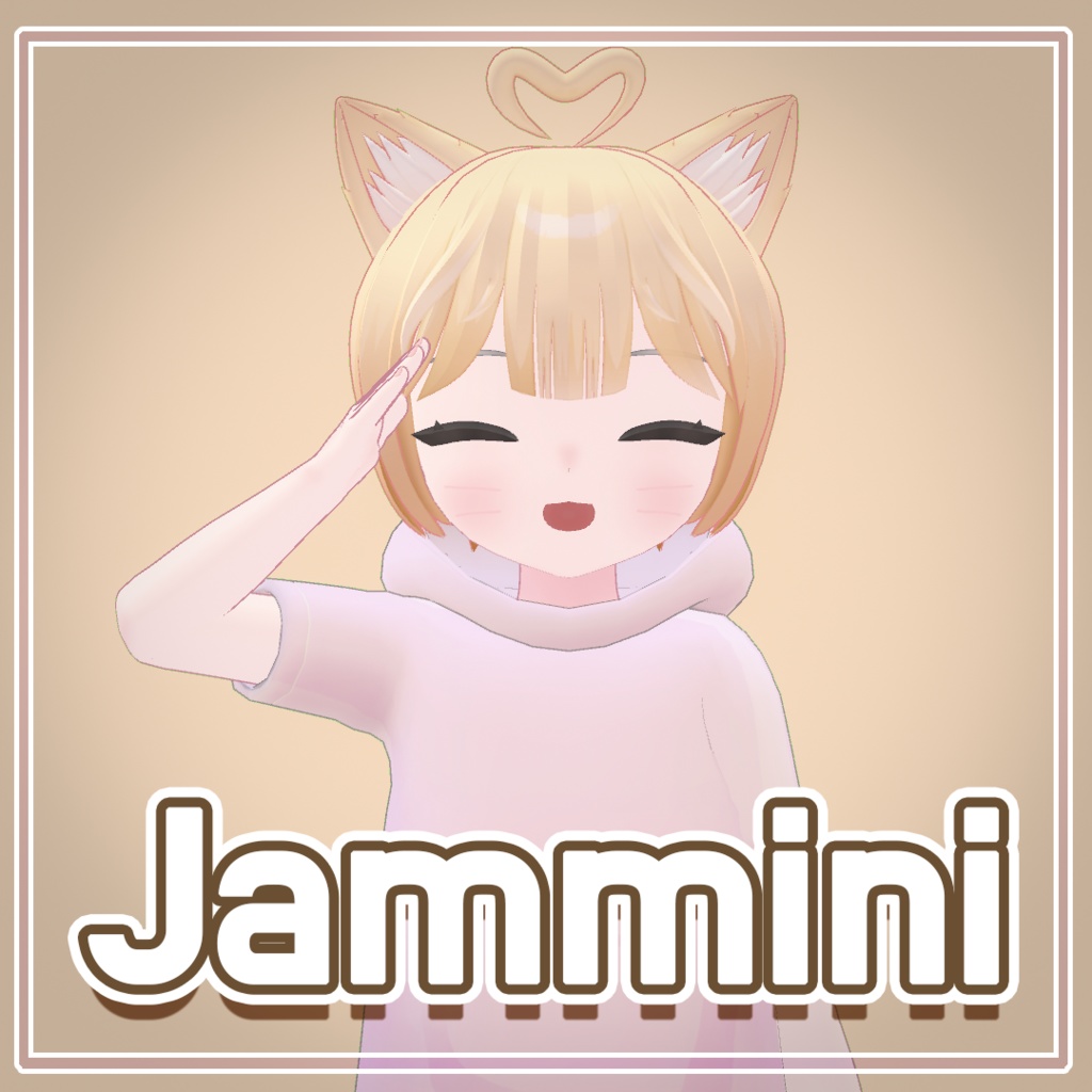 オリジナル3Dモデル「Jammini」