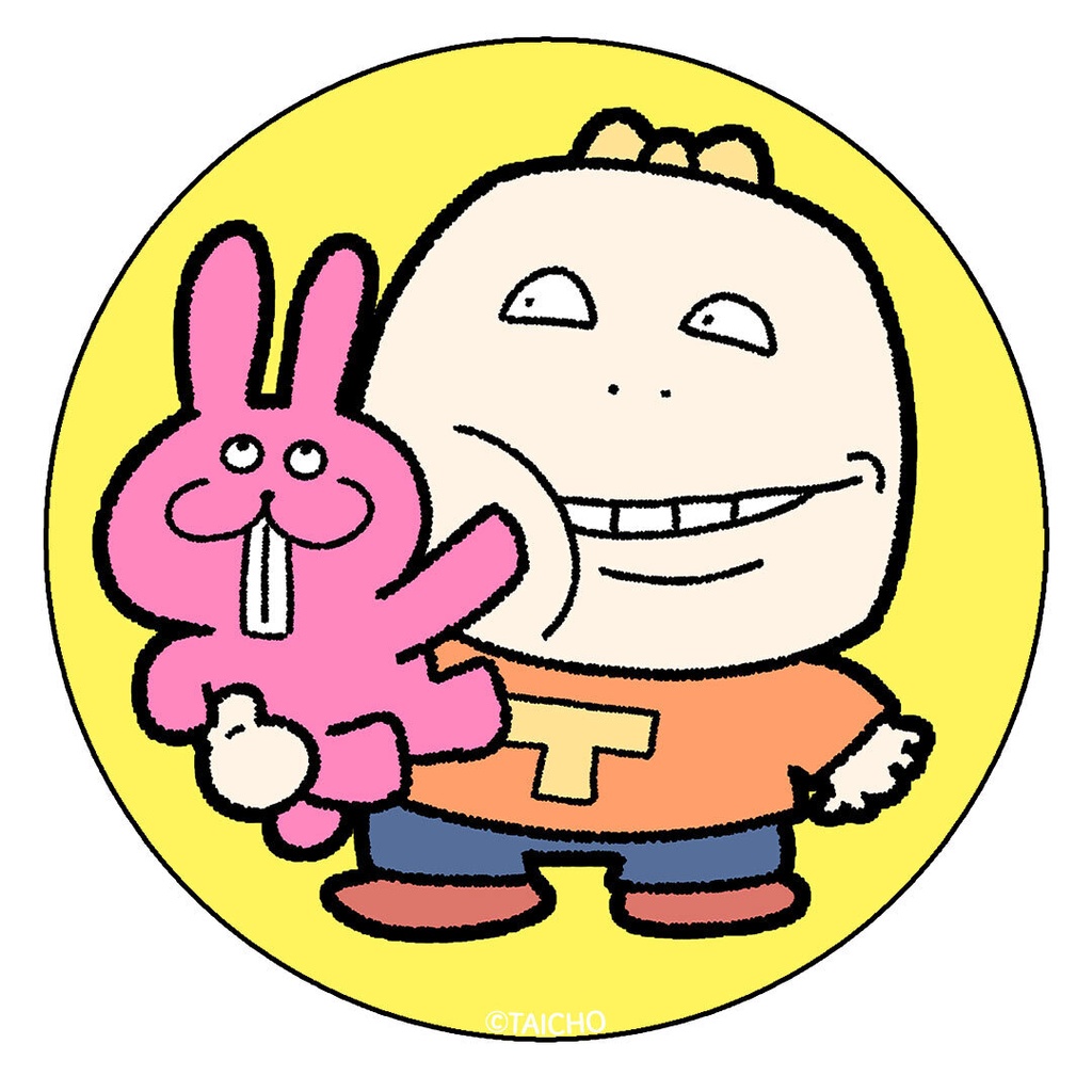 タイチョーアニバーサリー缶バッジ（タイチョー＆ゲッシー）
