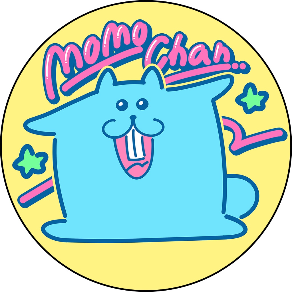 フクロモモンガのモモチャン缶バッジ