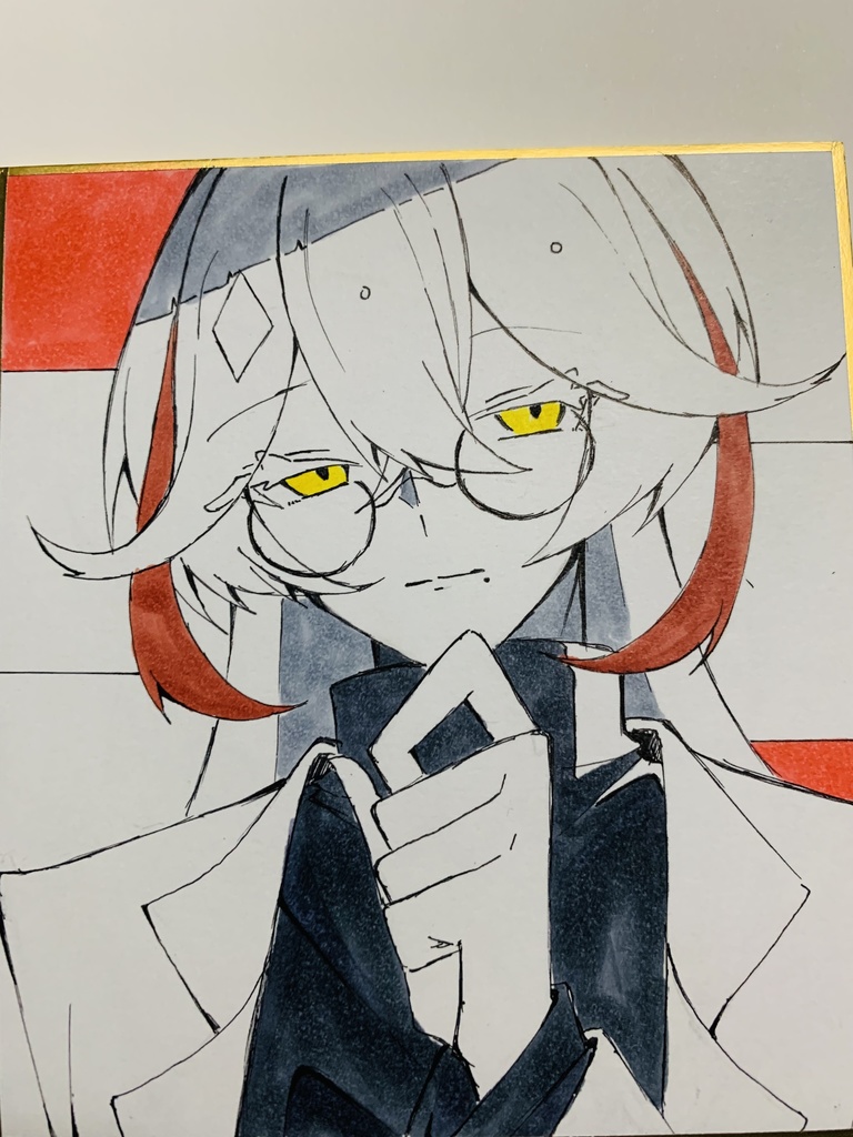 色紙 自創作 瀧凪