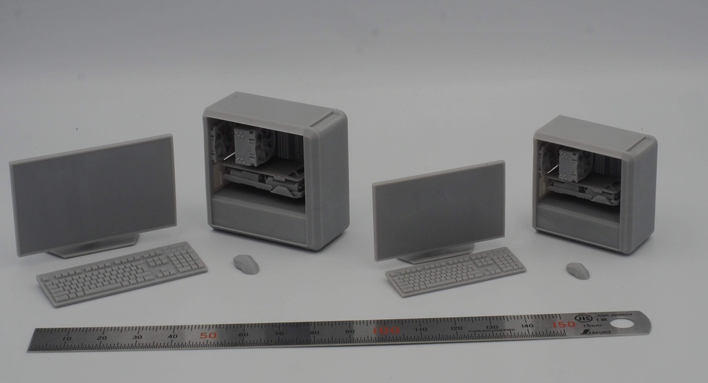ゲーミングPC ミニチュア【STLデータ】