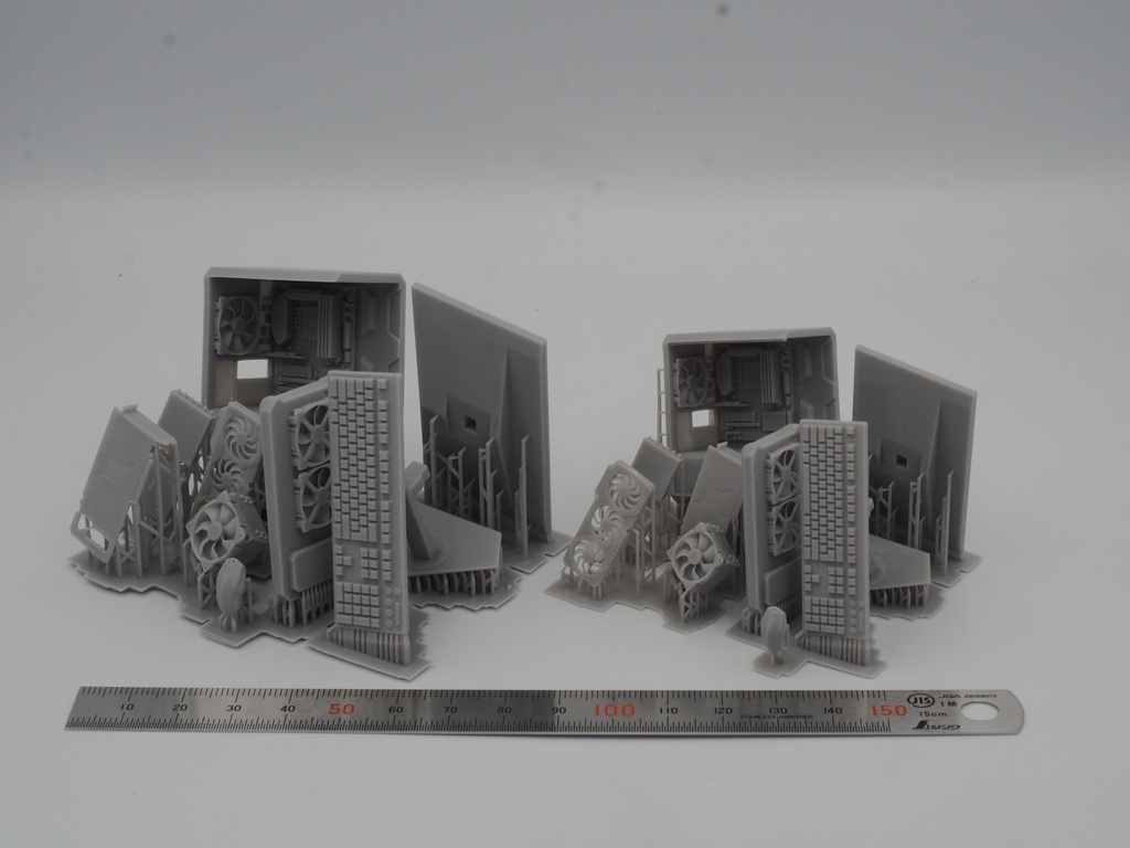 ゲーミングPC ミニチュア【STLデータ】