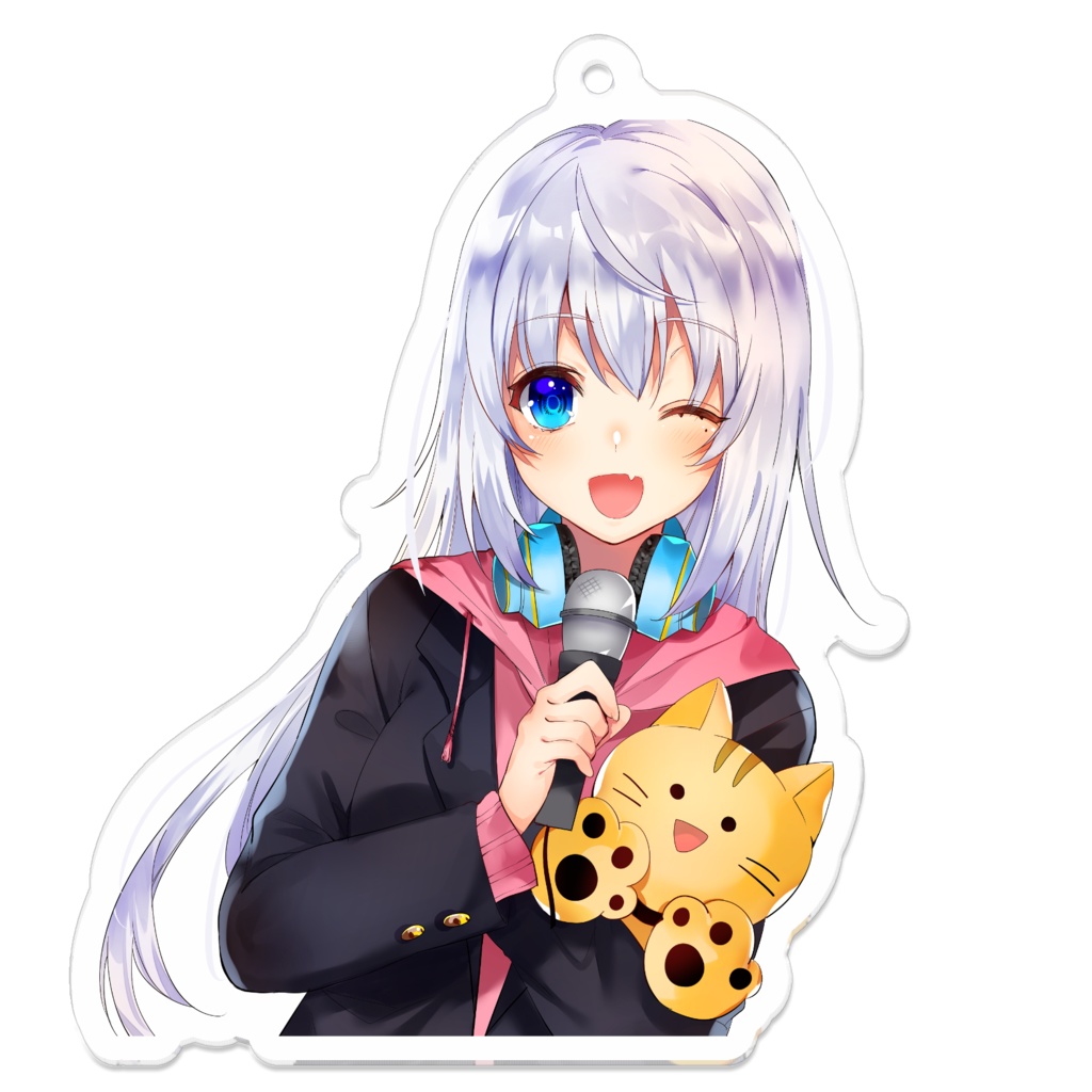 茅谷あめのアクリルキーホルダー*。