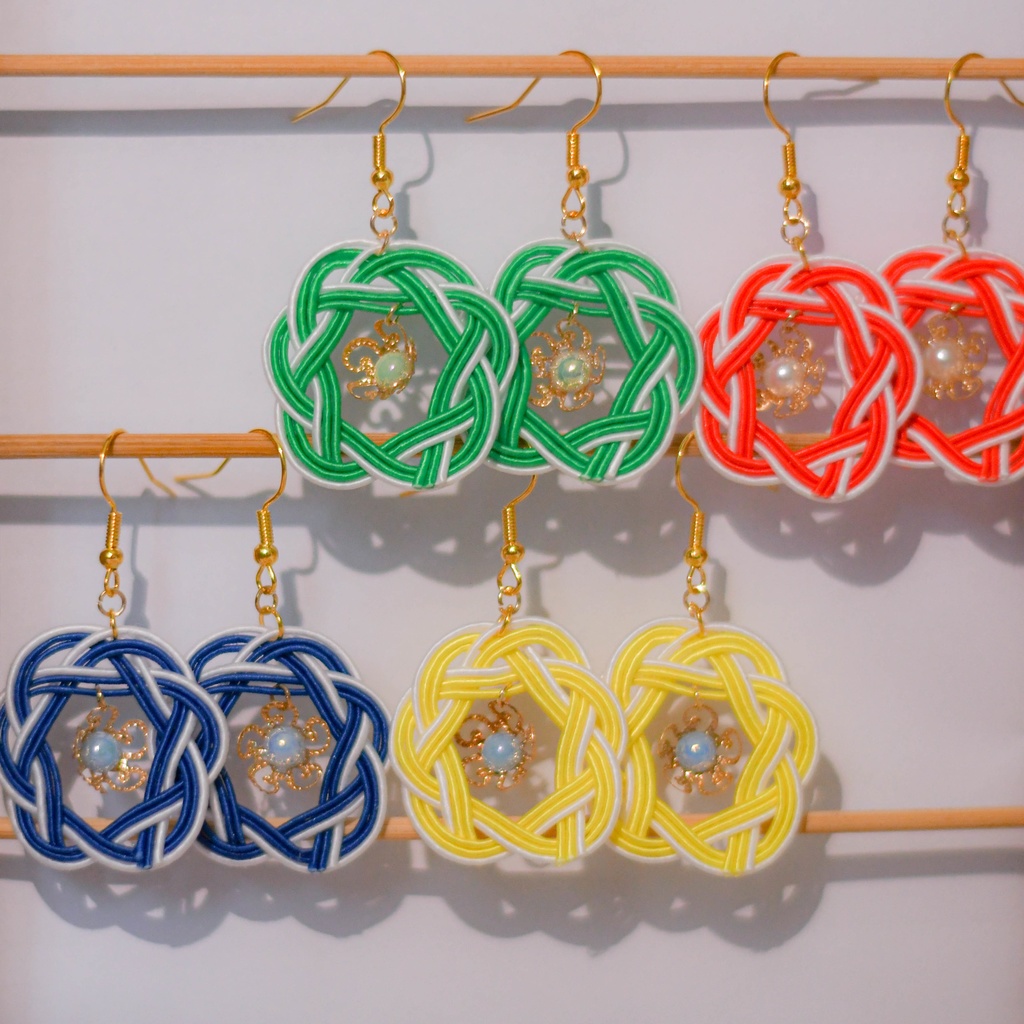 【お品書き】相生結びピアス・イヤリング