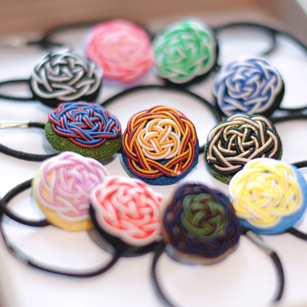 【お品書き】梅結びと相生結びのヘアゴム