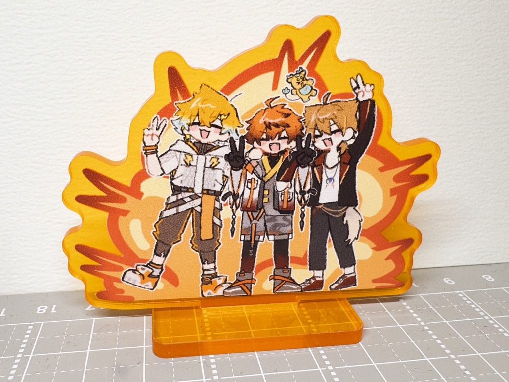 三ミ一体!!アクリルスタンド