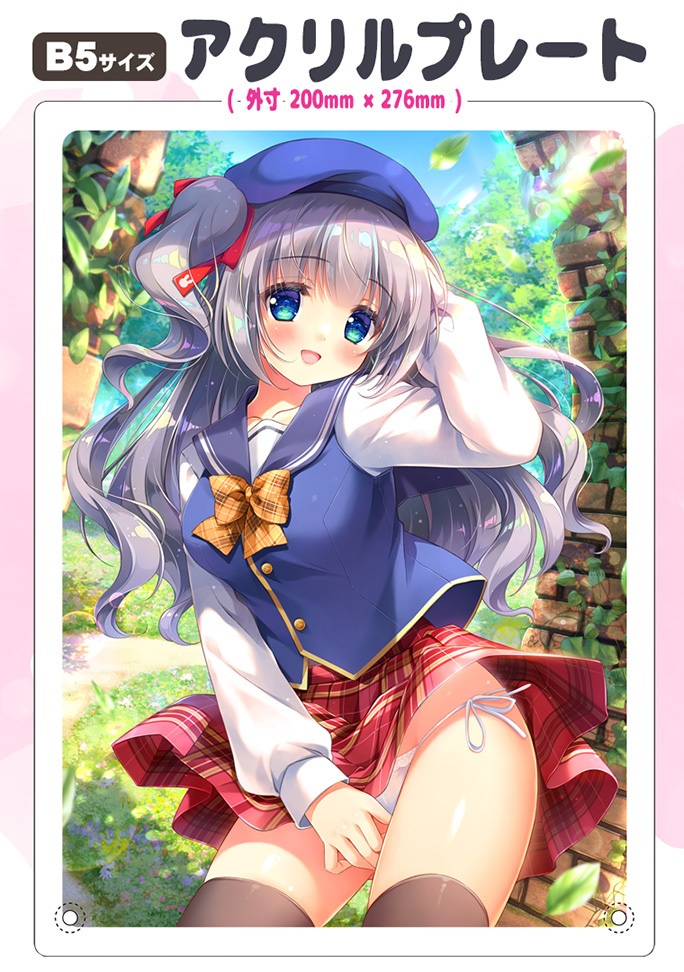 アクリルプレートB5サイズ 