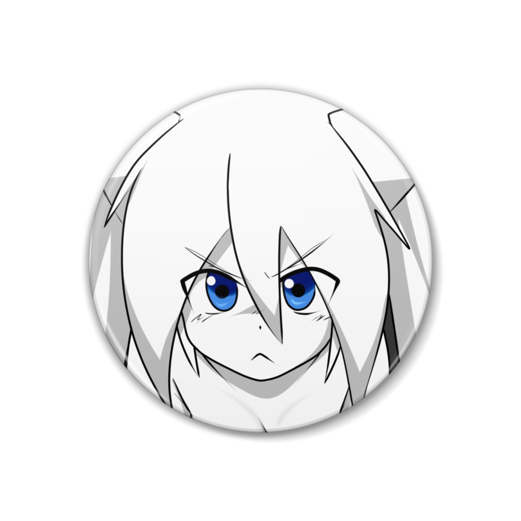 缶バッジ（プラチナ）