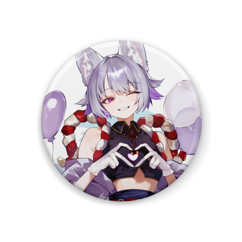 3周年記念イラスト缶バッチ