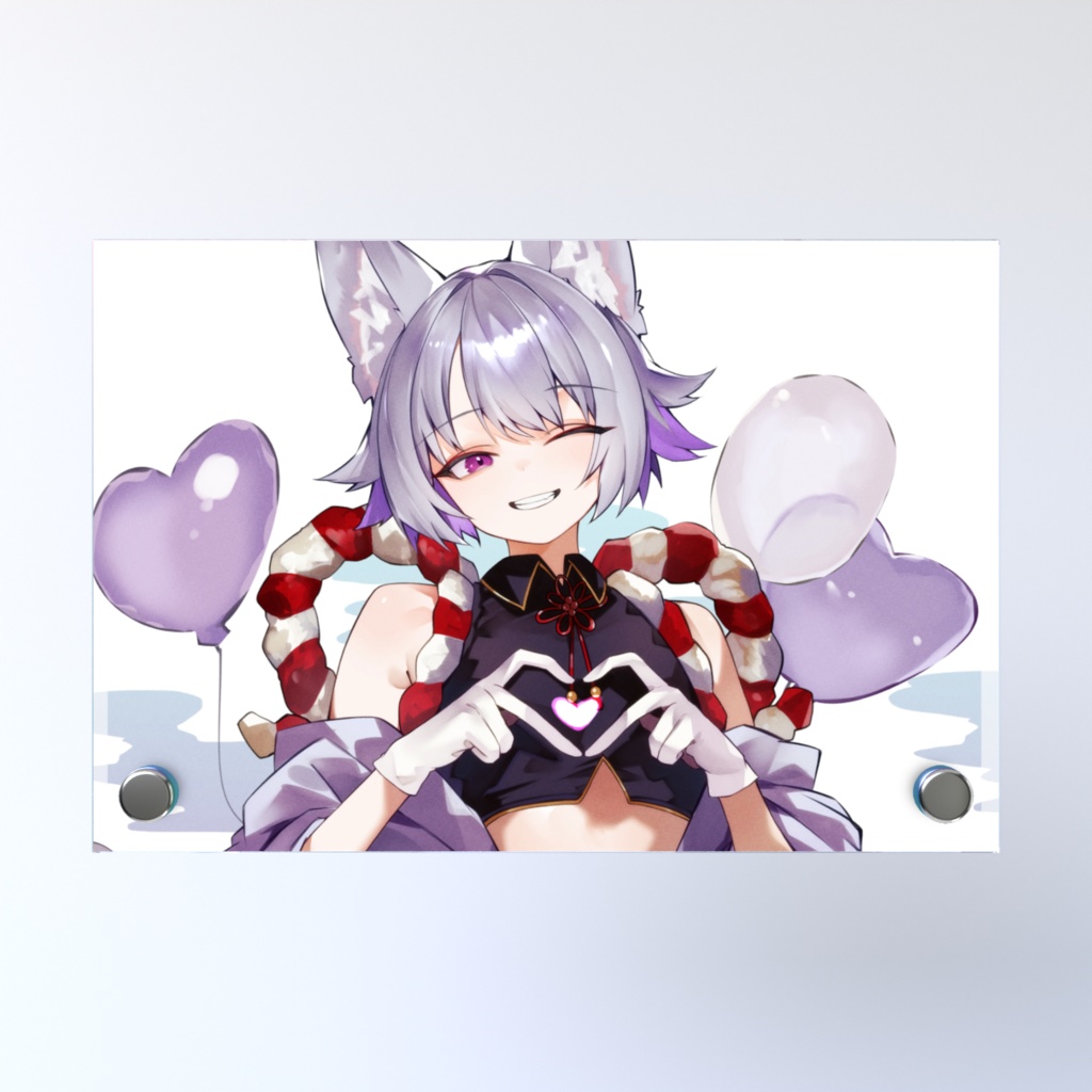 3周年記念イラストアクリルパネル