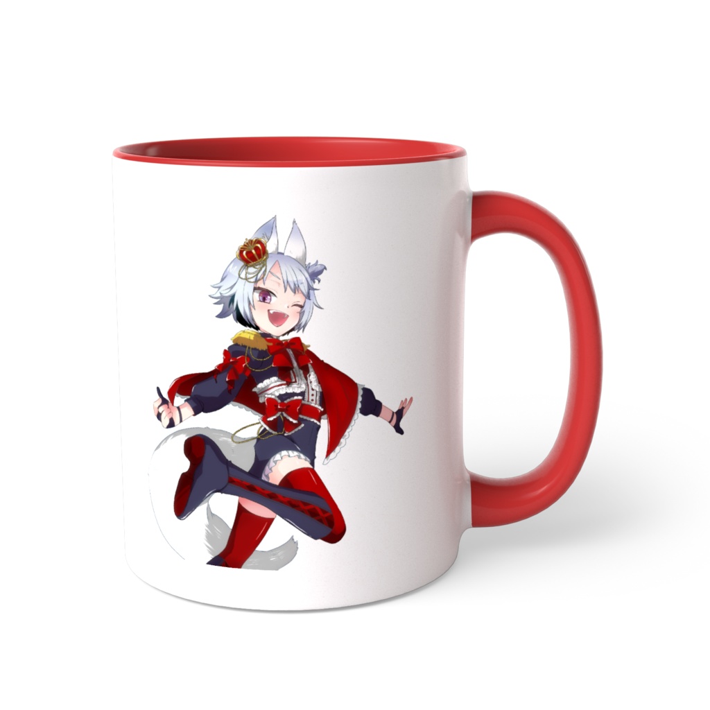 狐珠ちろ　マグカップA