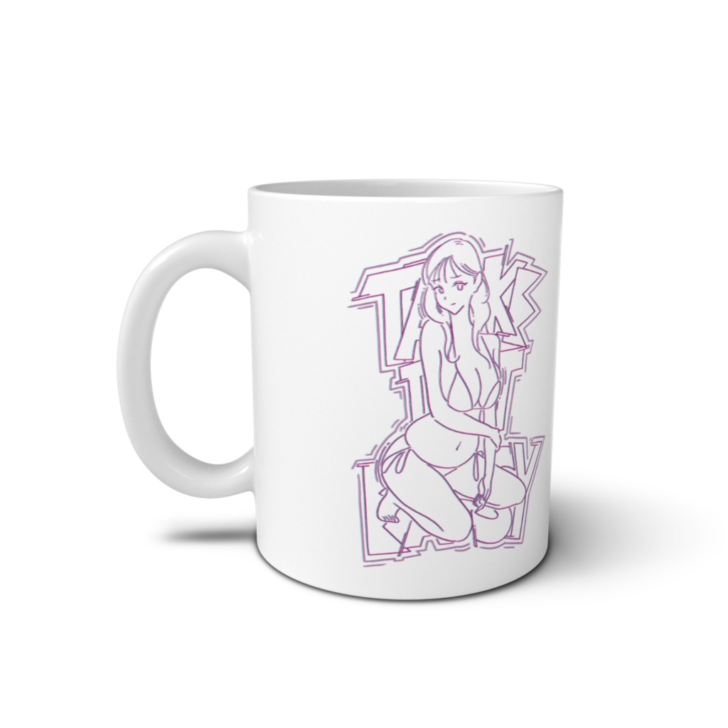 GRA-girl take it easy オリジナラストマグカップ