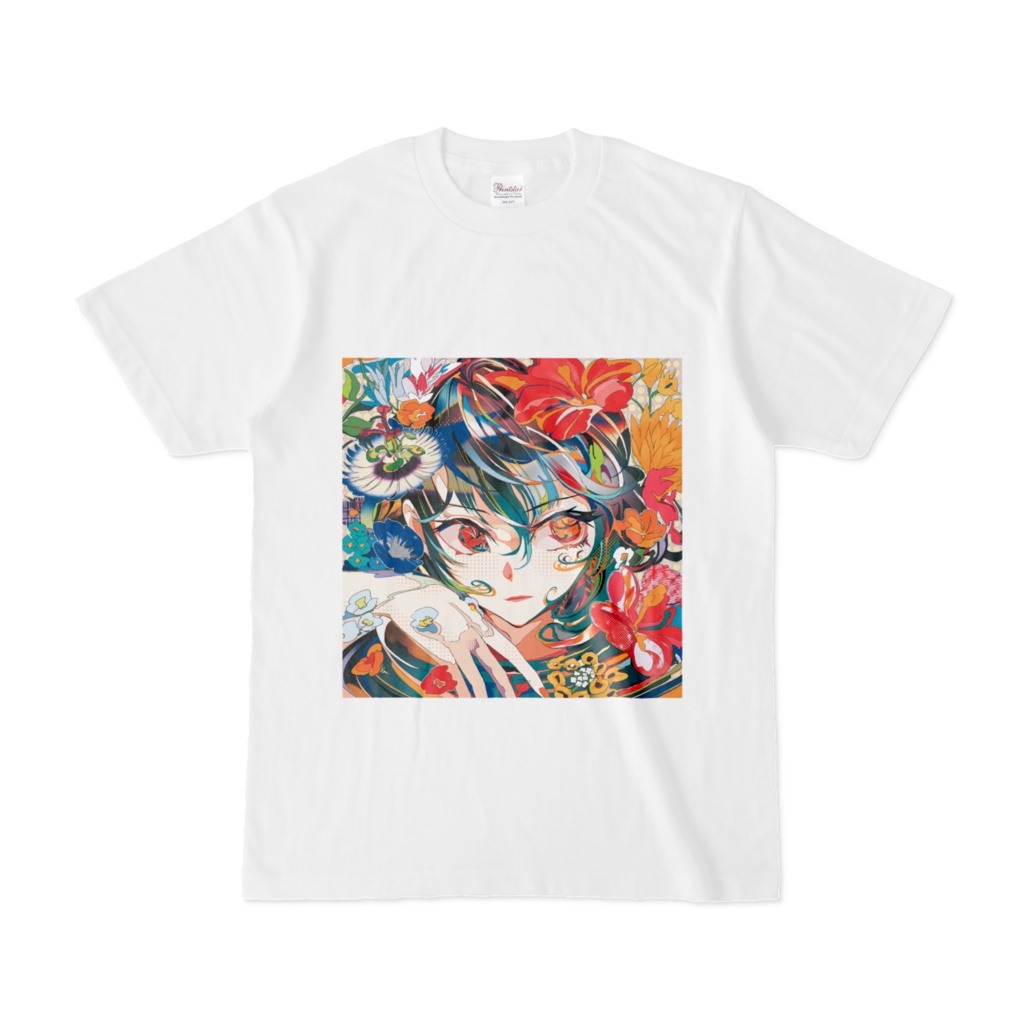 オリジナルイラスト白Tシャツ