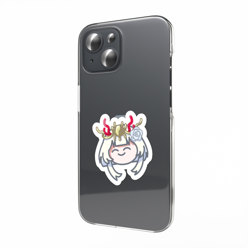 杏森李_ゆるももしんり_スマホステッカー