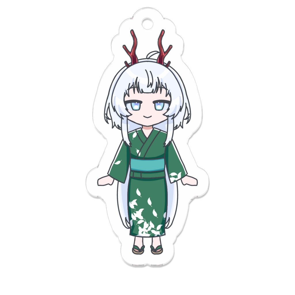 杏森李_浴衣_アクリルキーホルダー