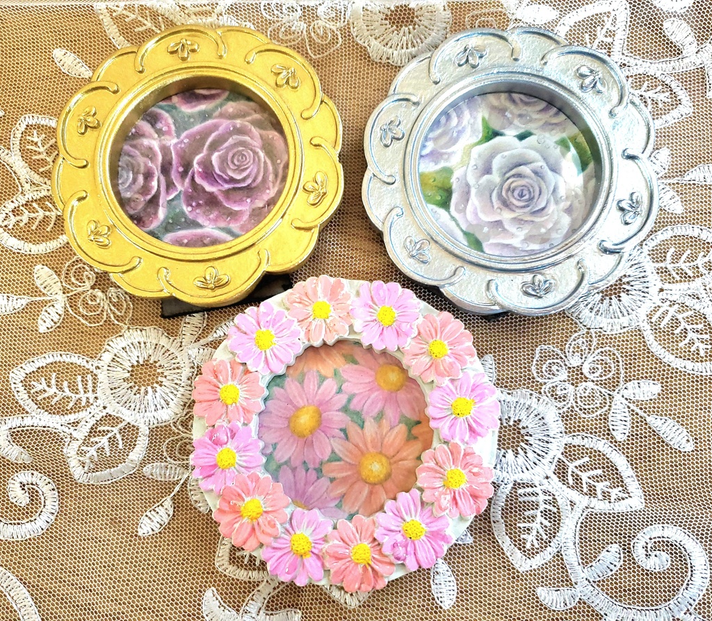 お花のミニ原画