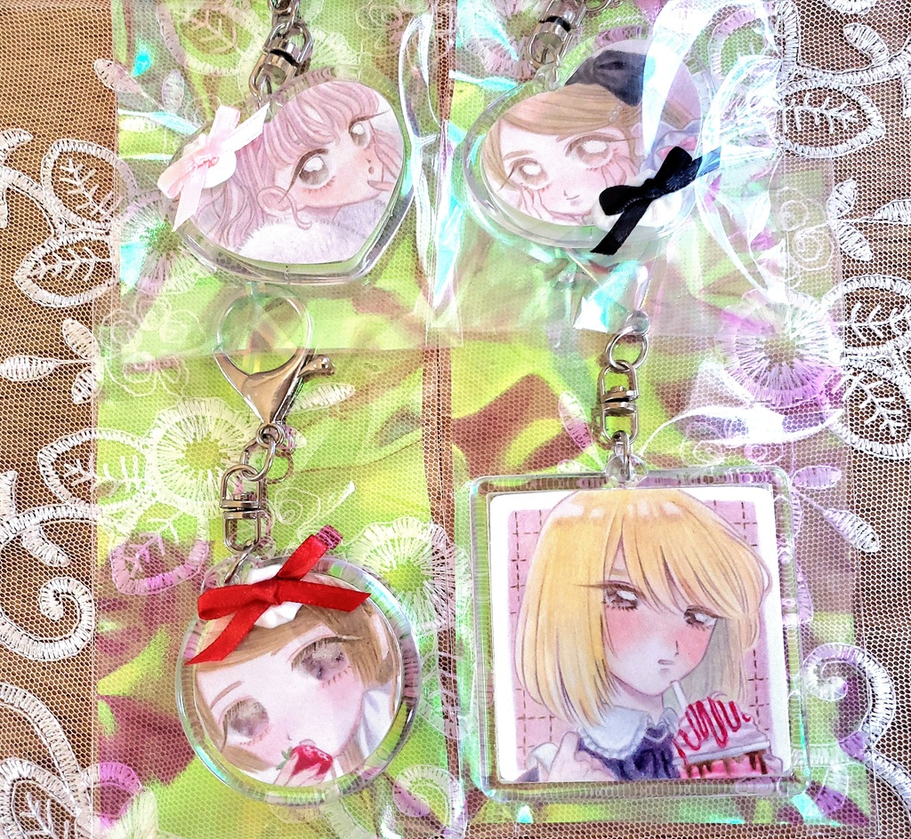原画キーホルダー