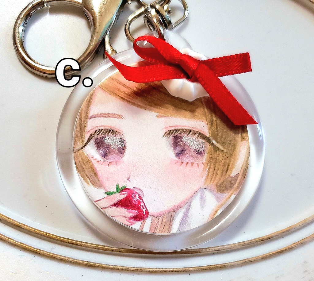 原画キーホルダー