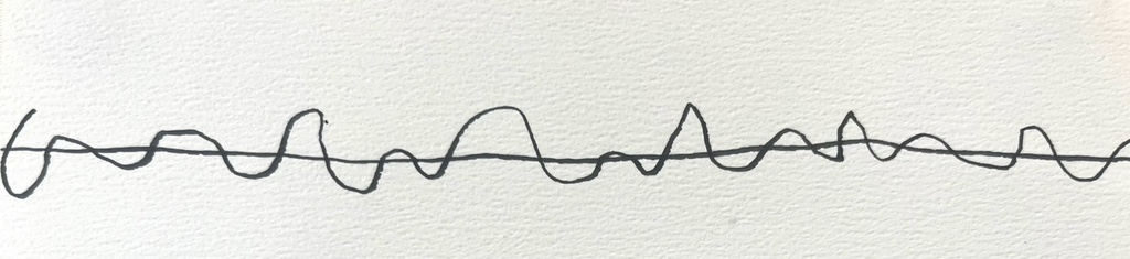 Quiet rhythm line  -Yohaku Textures No.03