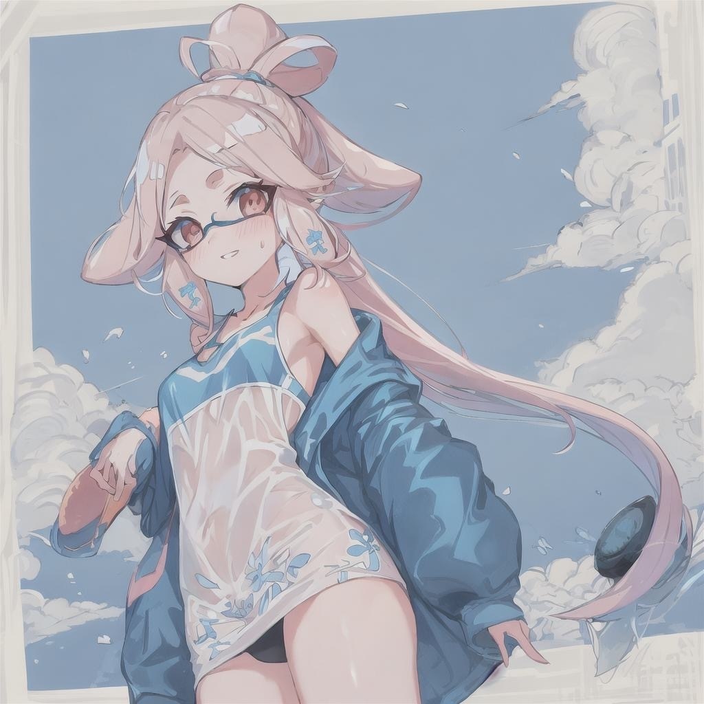 スプラトゥーンインクリングガール(びしょ濡れシリーズ)