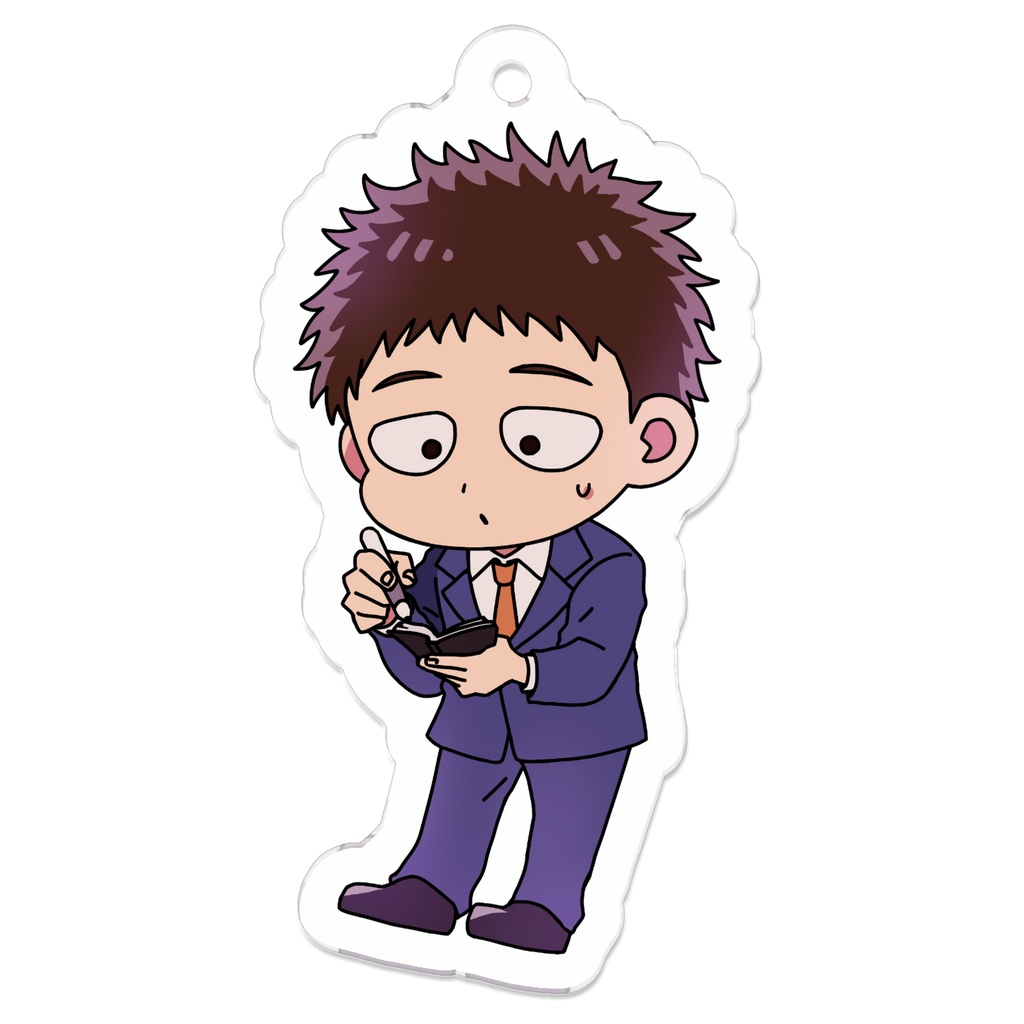 モブサイコ100アクキー(芹沢ver.)