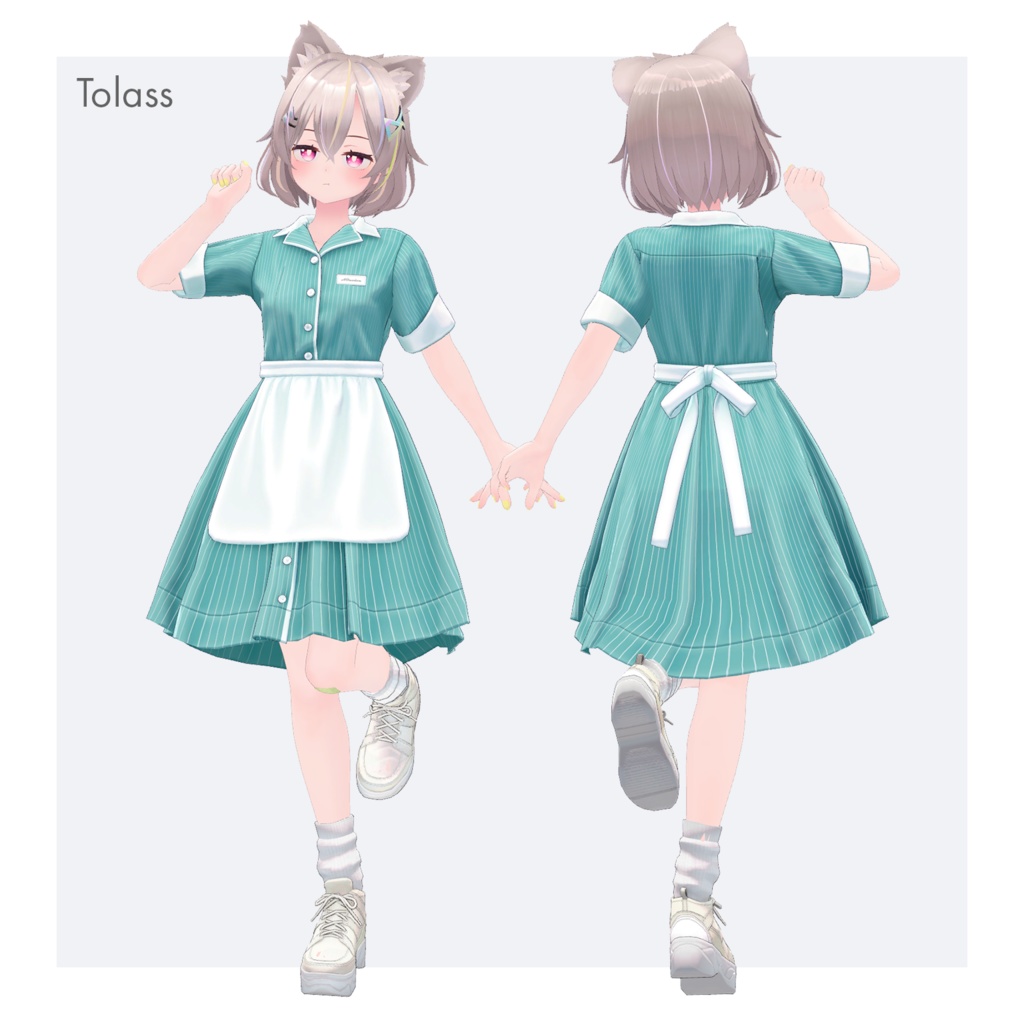 【複数アバターセミ対応】ウェイトレス