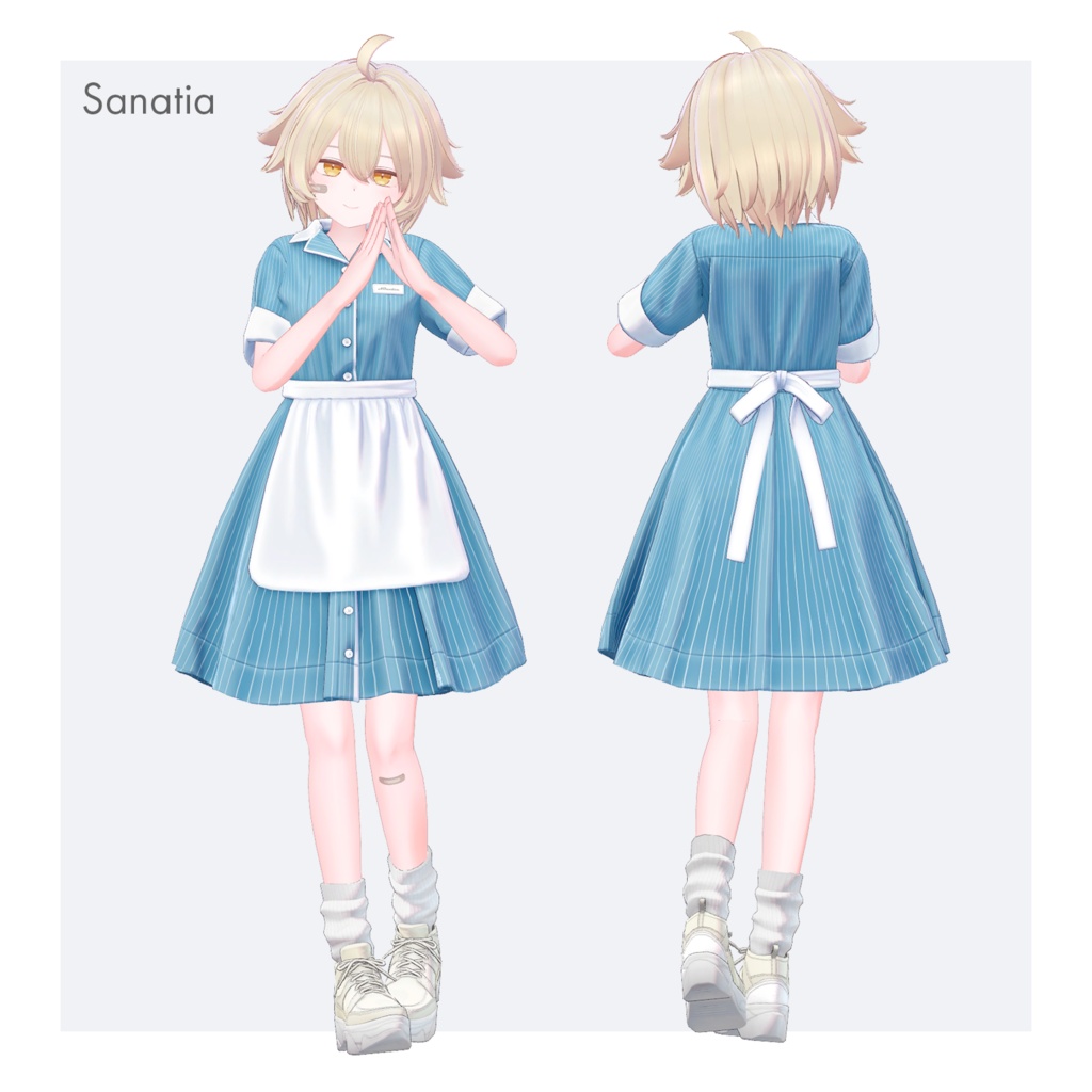 【複数アバターセミ対応】ウェイトレス