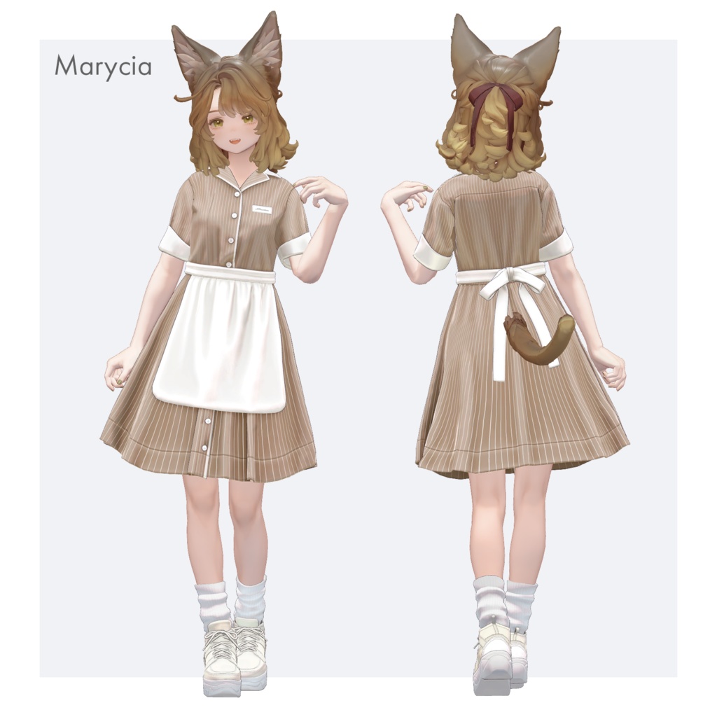 【複数アバターセミ対応】ウェイトレス