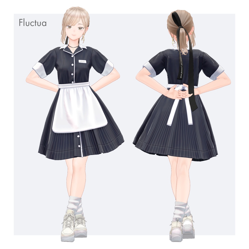 【複数アバターセミ対応】ウェイトレス