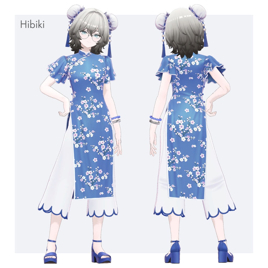 【アオイちゃん・ヒビキ専用】チャイナスタイル