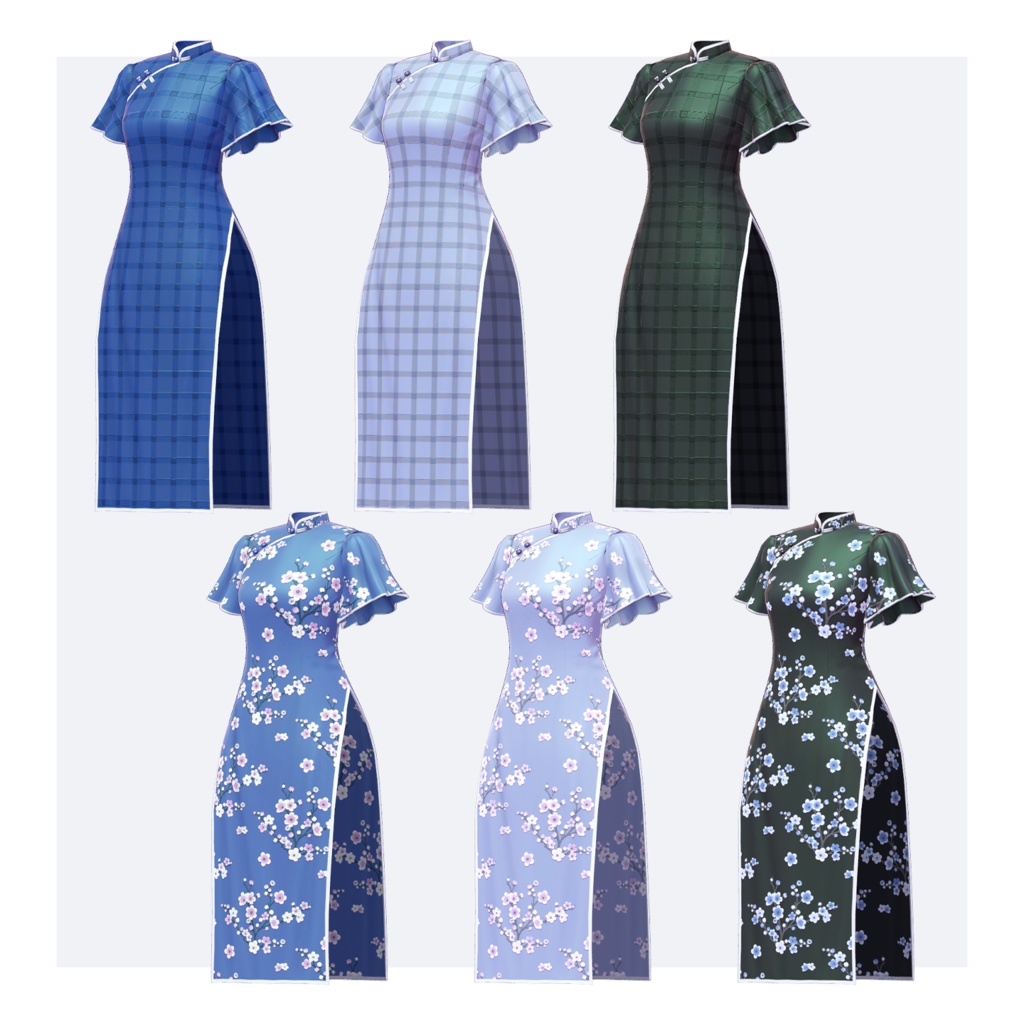 【アオイちゃん・ヒビキ専用】チャイナスタイル