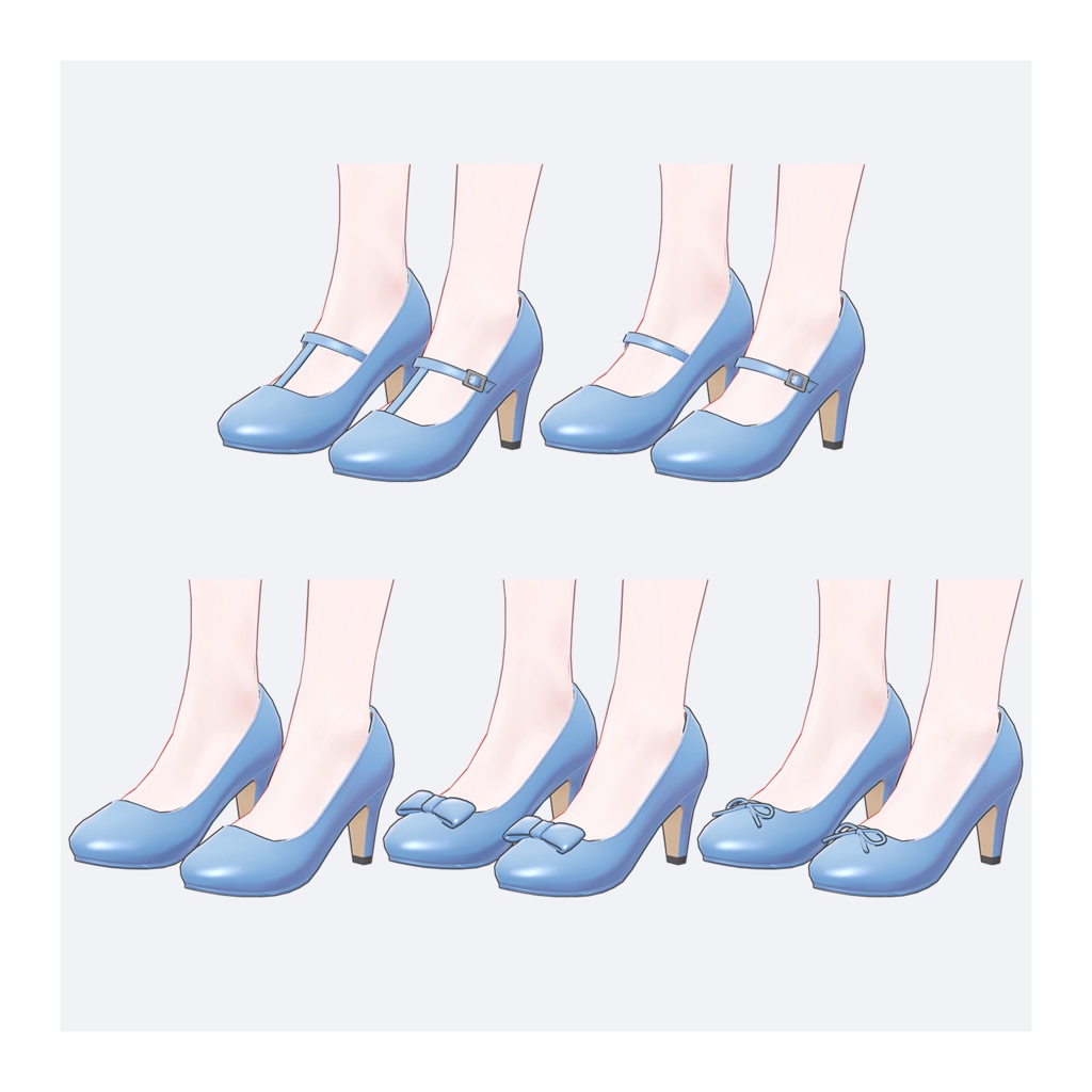 【アオイちゃん・ヒビキ専用】5wayパンプス