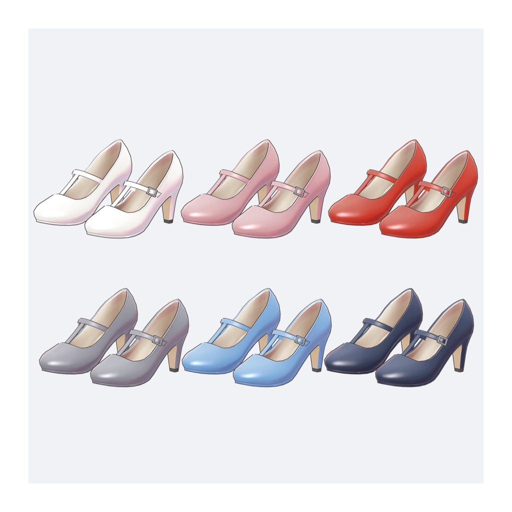 【アオイちゃん・ヒビキ専用】5wayパンプス