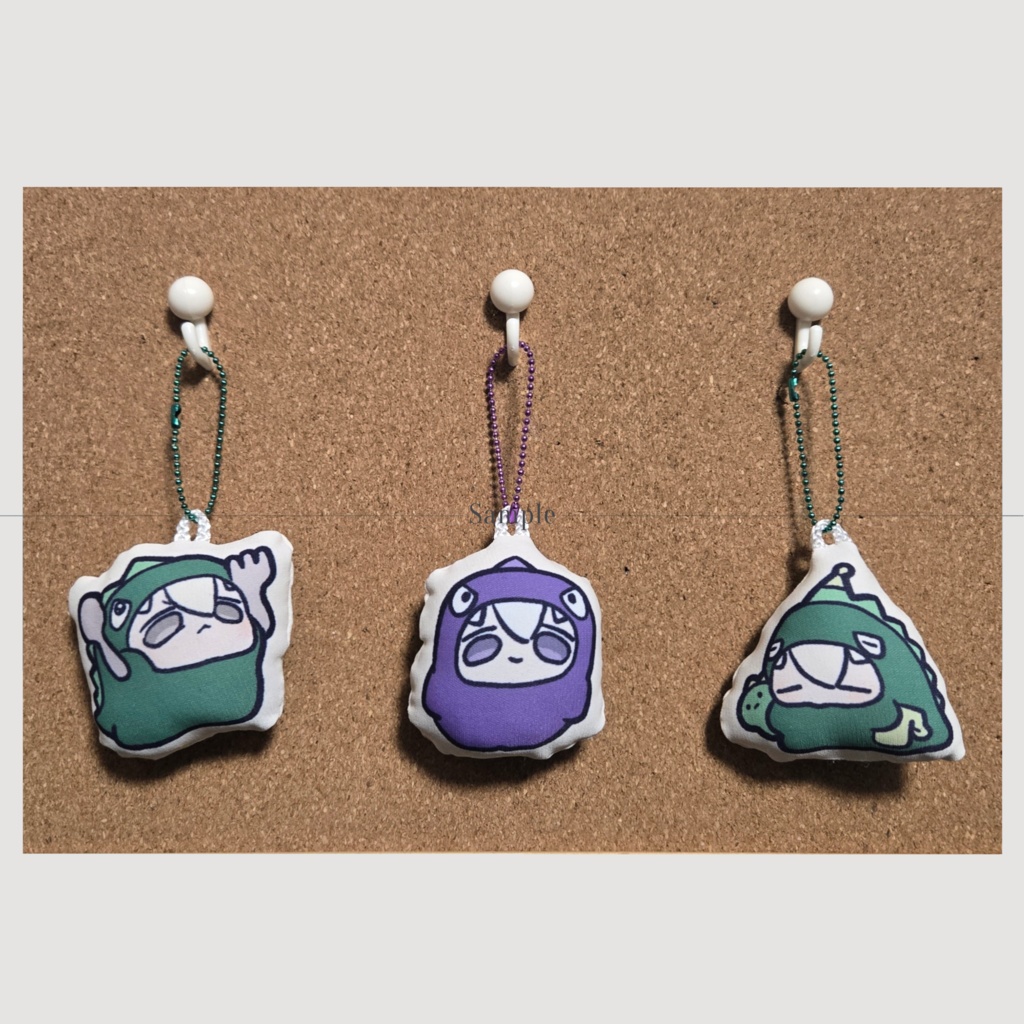 【COMITIA154】きるさんクッションストラップ ガチャ